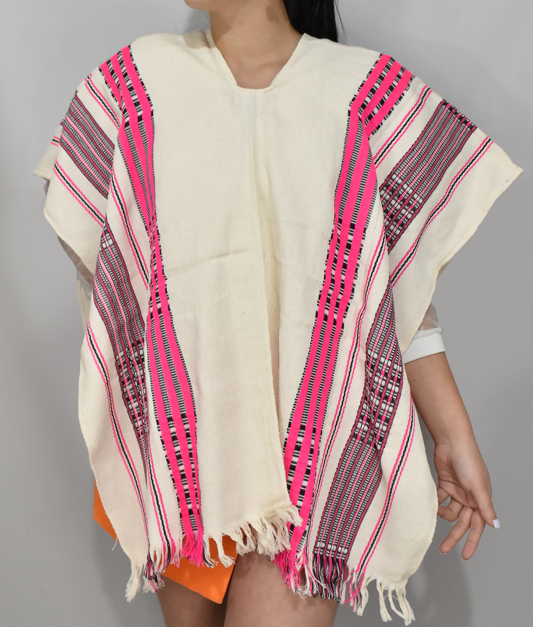 Fine Cap (Poncho) Fucsia - Image 3