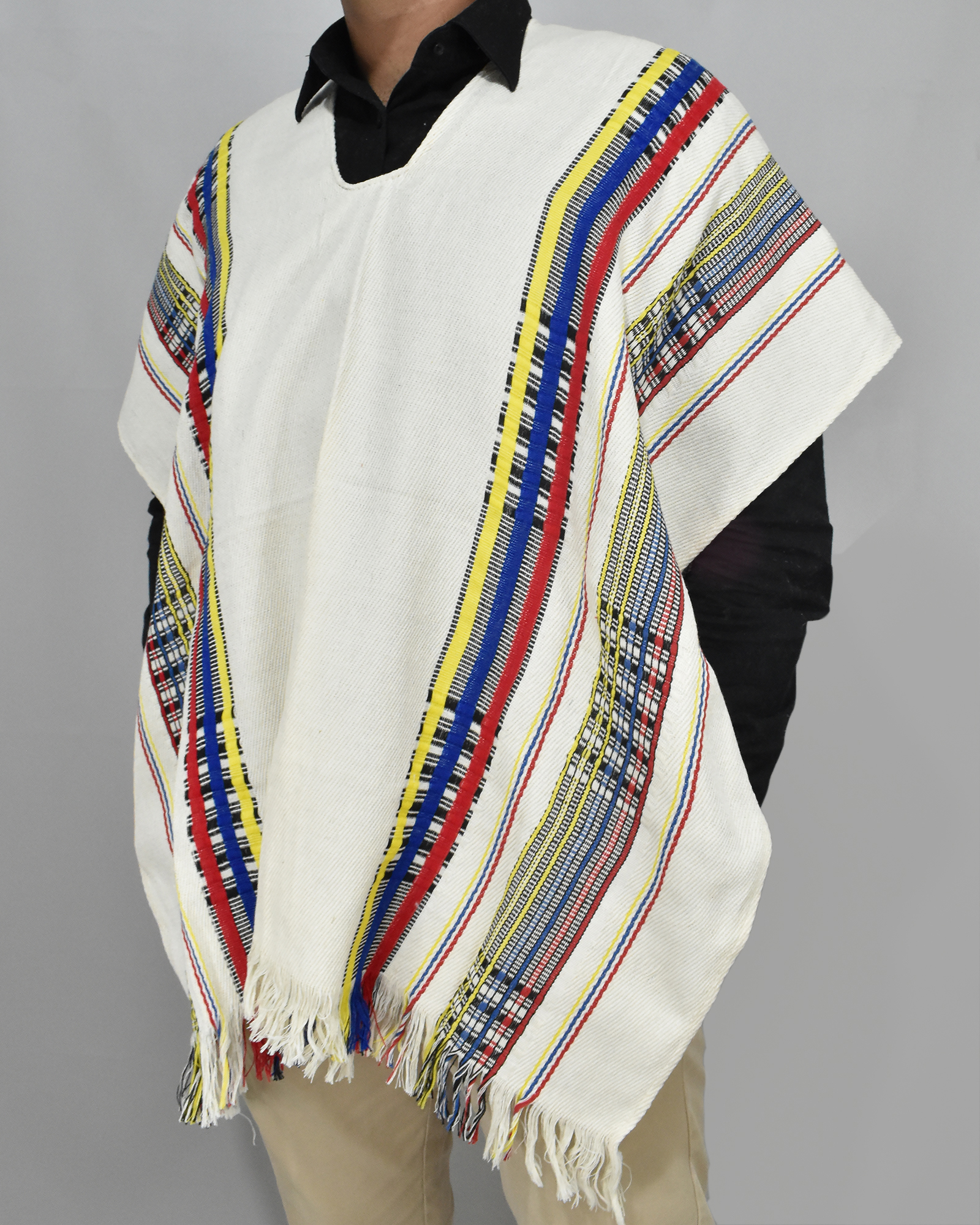 Fine Cap (Poncho) Tricolor - Image 2